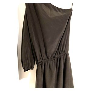 Joie XS black Silk one shoulder